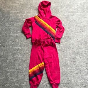 Girls Aviator Nation Sweatsuit